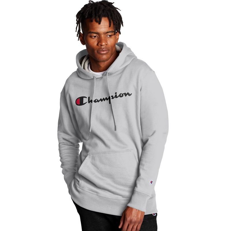 Hoodie champion cheap gris