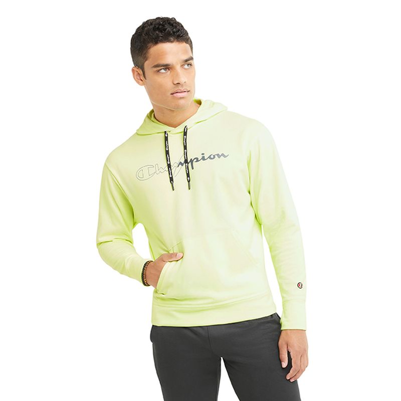 SUDADERA CHAMPION DE CAPUCHA BLANCA PARA HOMBRE