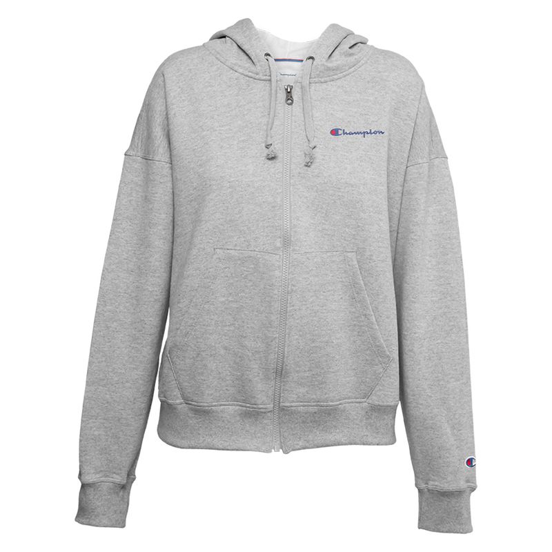 Sudadera gris champion discount mujer